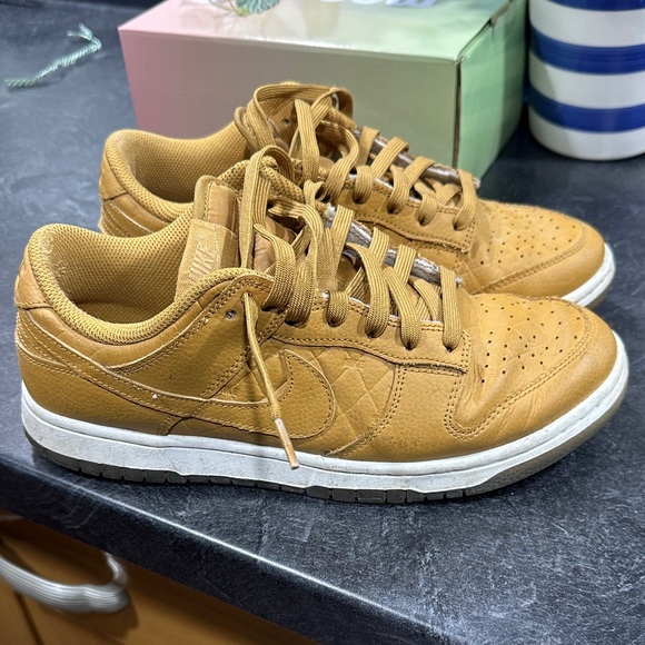 Nike Shoes - Nike Women's Low-Top Sneakers in Wheat Tan